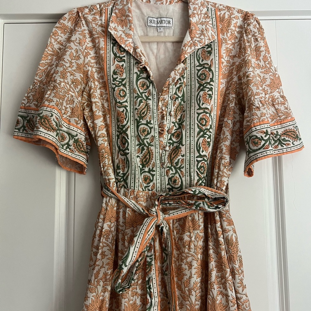 Anthropologie: Sue Sarto Hamilton Kafton Dress - Picture 1 of 5